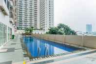 Swimming Pool Simply And Comfort Living Studio Room At Margonda Residence 3 Apartment