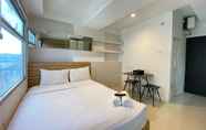 ห้องนอน 3 Artsy Private Studio Room At Grand Asia Afrika Bandung Apartment