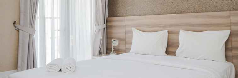 Kamar Tidur Cozy Stay Studio At Paramount Skyline Apartment