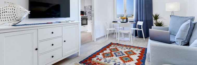 ห้องนอน Appartamento Tramontano With Air Conditioning and Internet Wi-fi