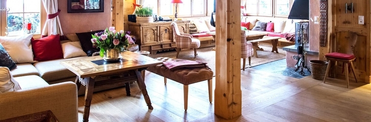 ล็อบบี้ Chalet Marmot Luxury Chalet in Klosters Switzerland Sleeps 11