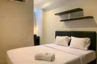 ห้องนอน Warm And Cozy 2Br At Cinere Bellevue Suites Apartment