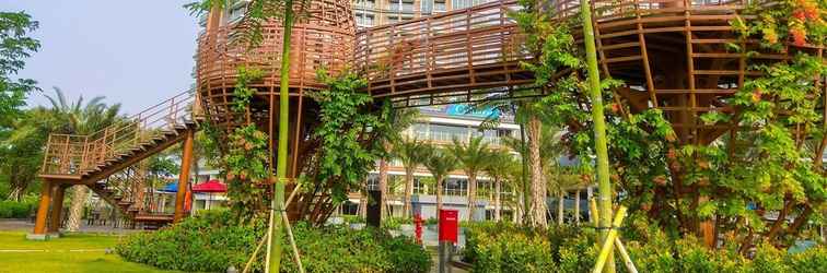 Bangunan Best Choice And Strategic Studio At Gold Coast Apartment Near Pik