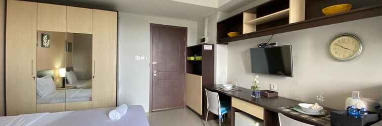 Bedroom Cozy Studio Room At Skyland City Jatinangor Apartment