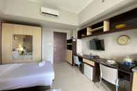 Bedroom Cozy Studio Room At Skyland City Jatinangor Apartment