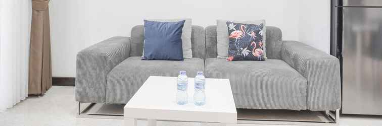 Lobi Elegant And Comfy 2Br At Permata Hijau Suites Apartment