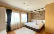 Bedroom 2 Cozy Furnished 3Br At Grand Setiabudi Apartment