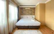 Bedroom 5 Cozy Furnished 3Br At Grand Setiabudi Apartment