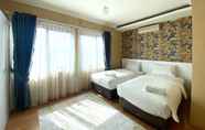 Bedroom 4 Cozy Furnished 3Br At Grand Setiabudi Apartment