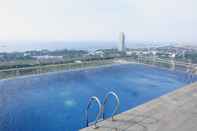 Swimming Pool Cozy Living Studio Apartment At Northland Ancol Residence