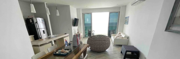 Phòng ngủ Apartamento Frente al Mar en Coveñas