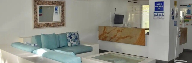 Lobby Apartamento Vacacional en San Andres