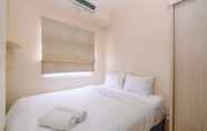 Bedroom 2 Furnished And Strategic 2Br Apartment For 4 Pax Green Pramuka