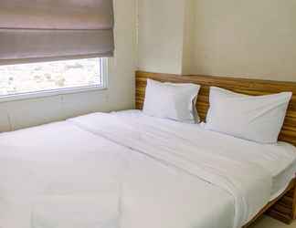 ห้องนอน 2 Spacious And Comfy 1Br At Green Pramuka City Apartment