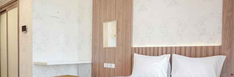 Bedroom Warm And Cozy Stay Studio Apartment At Sky House Bsd