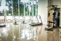 Fitness Center Nice And Minimalist Studio At Apartment Woodland Park Residence