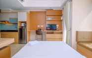 Kamar Tidur 7 Comfortable And Fully Furnished Studio At Menteng Park Apartment