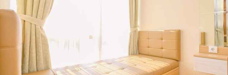 Kamar Tidur Comfortable And Fully Furnished Studio At Menteng Park Apartment