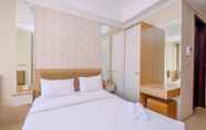 Bedroom 5 Comfortable And Fully Furnished Studio At Menteng Park Apartment
