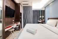 Bedroom Fancy And Nice Studio At Transpark Bintaro Apartment