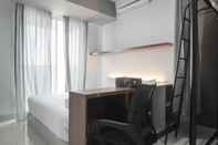 Bilik Tidur Comfort And Warm Studio Room At West Vista Apartment