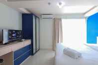 ห้องนอน Comfort And Warm Studio Room At Amethyst Kemayoran Apartment