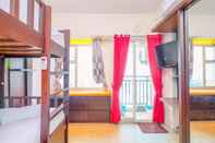 Bedroom Great Location Studio Apartment At Margonda Residence 3