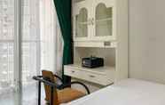 Kamar Tidur 7 Minimalist And High Floor Studio Room At Gold Coast Apartment