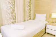 Bilik Tidur Comfy And Elegant 2Br At Menteng Park Apartment