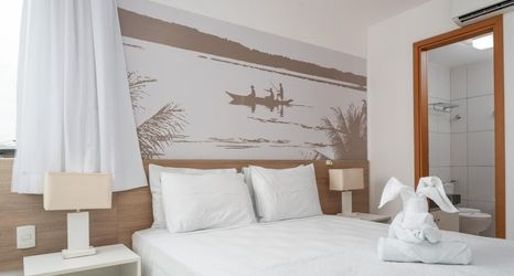 Bedroom 2 Apartamento bem pr Ximo Praia de Barra de S o Miguel