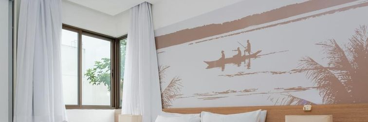 Bedroom Apartamento bem pr Ximo Praia de Barra de S o Miguel