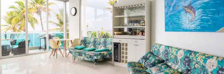 Lobby Apartamento Vacacional Para Familia