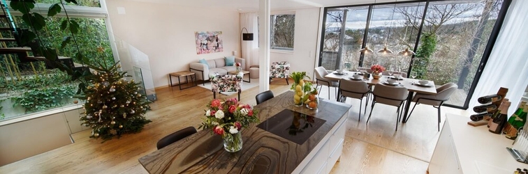 Lobby Smile Villa With Terrace Garden Aircondition and Parking in the Beloved D Bling in Vienna