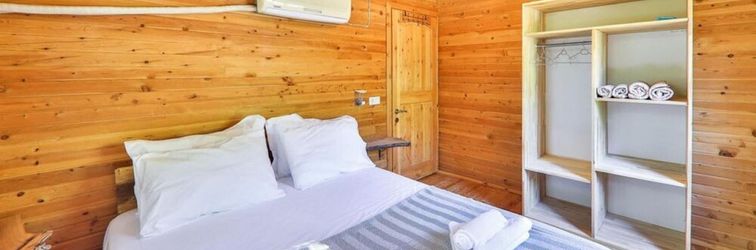 Phòng ngủ Villa With Pool Surrounded by Nature in Kas