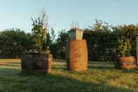 Exterior Glamping in Wiltshire in our Luxury Shepherds Hut