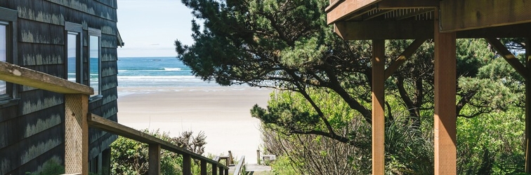 Exterior Pacific House by Avantstay Bright Airy Home w/ Direct Access to Cannon Beach