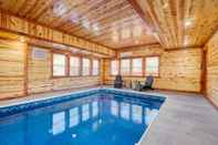 Swimming Pool Elm by Avantstay Mountain Side Cabin w/ Movie Theatre, Indoor Pool, Hot Tub & Views