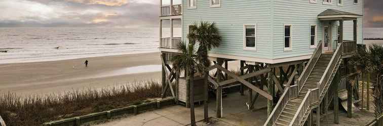 Exterior Poseidon By Avantstay On The Beach! Two Ocean Facing Balconies & Hot Tub