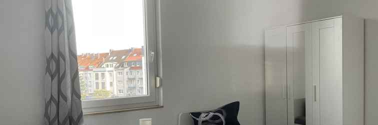 Bedroom Apartments for fitters I Schützenstr. 4-12 I home2share