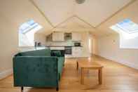 Ruang Umum Charming 1-bed Loft in Caerleon