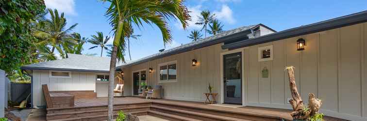 Luar Bangunan Hale Oahu Villa by Avantstay Kailua Beachfront House! Coastal Luxury!