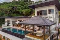 Hồ bơi Dreamy Jungle Ocean-view Luxury Villa w Pool