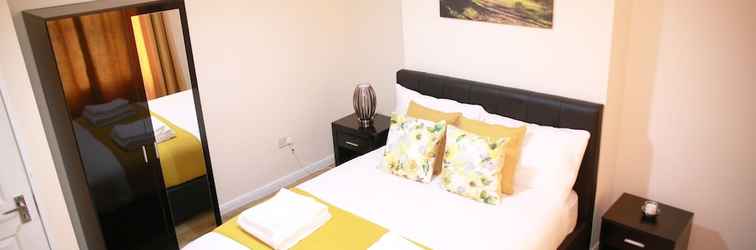 Phòng ngủ Canning Town Cozy one Bedroom Apartment