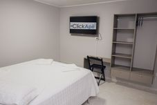 臥室 Click Apê Centro Foz
