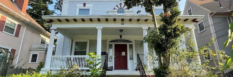 Exterior Victorian Home College Hill