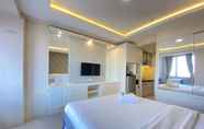 Bilik Tidur 4 Cozy Studio Apartment At Emerald Towers Bandung