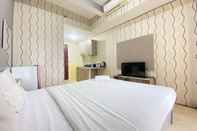 Bedroom Bright Studio Room Apartment Tamansari Panoramic