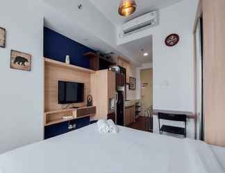 ห้องนอน 2 Nice And Elegant Studio At Tree Park City Bsd Apartment