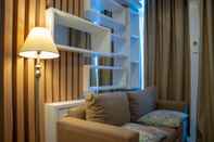 พื้นที่สาธารณะ Nice And Cozy 1Br With Extra Room Apartment At Capitol Park Residence