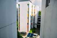 Bangunan Simple And Cozy Studio Apartment At Aeropolis Residence